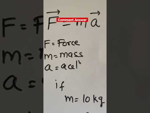 Formula of force #physics #neet2023 #neetphysics #neet #viral #shortsvideo #cbse #jee #shorts