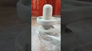 Shivling making | Sawan special clay art | #Shivling #shorts