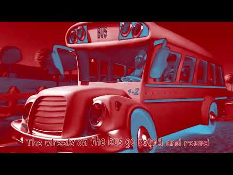 Wheels on the bus go round and round cool after effects | most viewed on youtube episode 7 cocomelon