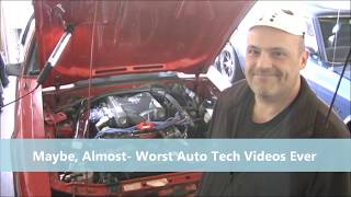 Mustang 5.0 TPS - Worst Car Tech Videos?