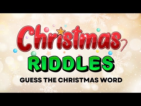 Funny and Tricky CHRISTMAS Riddles 🎅🎄 | Fun Christmas Game 💫