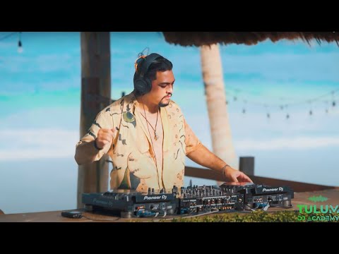 House & Techno DJ Set by T.B.D |  Tulum Beach 🌴 | Tulum DJ Academy