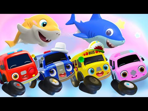 First Time to the Aquarium | Baby Shark and Family | Kindergarten Songs | Nursery Rhymes & Kids Song