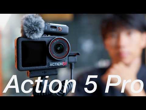 OSMO ACTION 5 PRO action camera from DJI is now available. As the name suggests, it was a PRO.