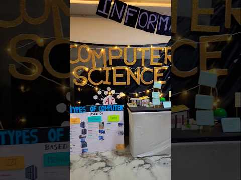 Computer Science Exhibition #educational #computerscience #exhibition #youngminds #studentsuccess