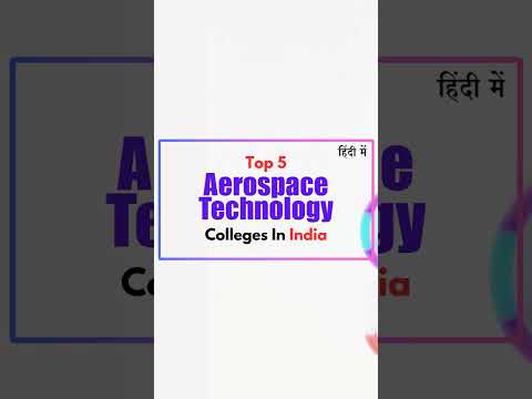 top 5 aerospace technology colleges in india