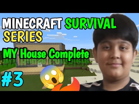 Minecraft survival Series Episode 3 MY NEW HOUSE is Complete in Minecraft @Turbo_Proz