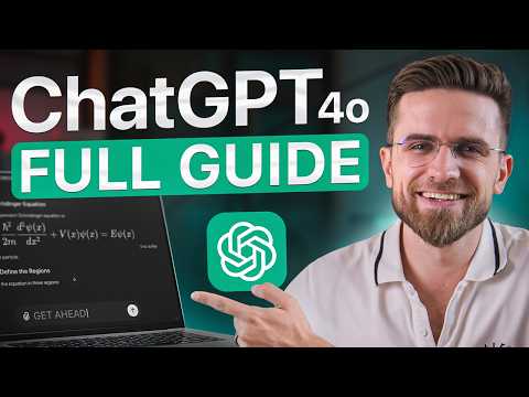 Ultimate ChatGPT 4o Guide 2025: How to Use Chat GPT For Beginners