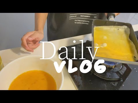 第一次做玉子燒，結果⋯🍳 新竹VLOG