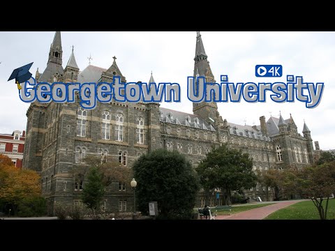 Historic Virtual Georgetown University Tour  (4K with 3D Audio)