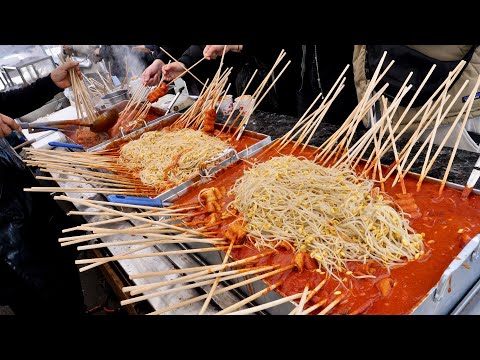 Korean Popular Street Food Collection Best 5 - Korean street food