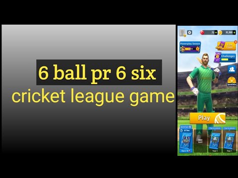 6 Ball pr 6 six waooo game. #game #viral #cricket