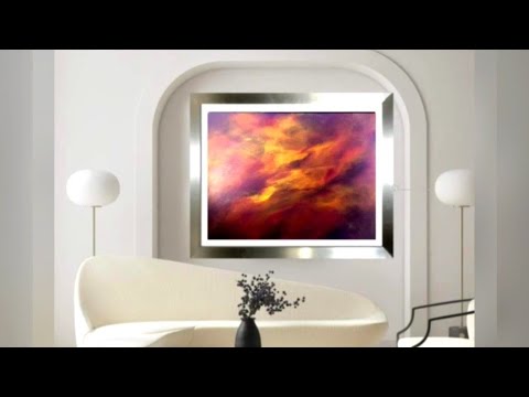 How to Add DEPTH with LAYERS: Abstract Acrylic Painting Techniques / Canvas Wall Art (416)