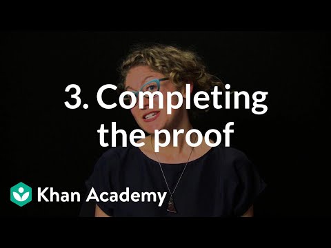 3. Completing the proof | Sets & Staging | Computer animation | Khan Academy