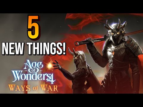 What's NEW in the WAYS OF WAR DLC? - Age of Wonders 4