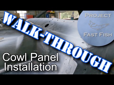 How to Install a Cowl Panel | Walkthrough | Classic & Muscle Car | E-body | Barracuda | Challenger