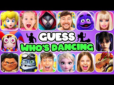 Guess The Meme & Youtuber By DANCES | Lay Lay, Wednesday, King Ferran, Salish Matter, MrBeast, Diana