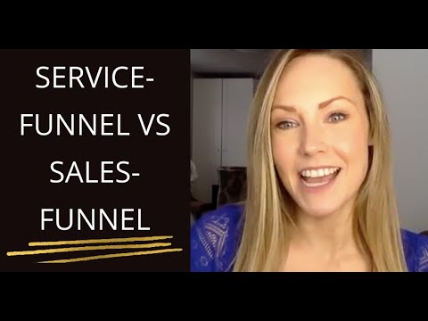 Creating a Fun Service-Funnel VS a Stressful Sales-Funnel