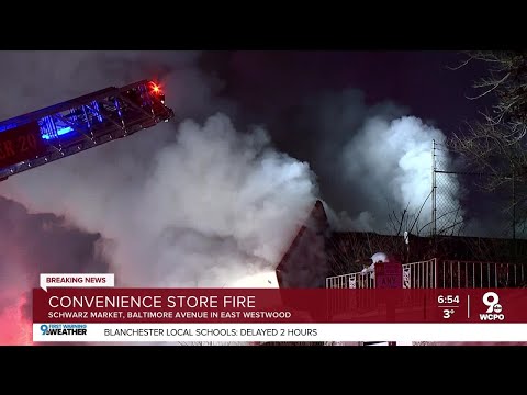 Fire destroys store in East Westwood, CFD says