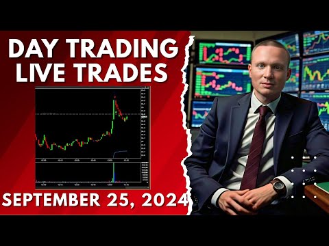 Live Day Trading - Sept 25 2024 #daytrade #stocks