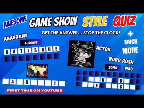 Test Your Knowledge With The ULTIMATE Game Show Style Trivia Quiz - New YouTube Games