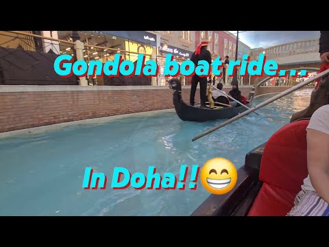 Gondola Ride: Villaggio Mall, Doha - Qatar