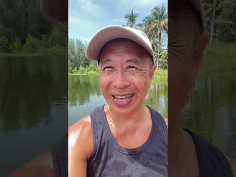 Kayaking alone in Khao Lak Thailand is there a saltwater crocodile lurking underneath 😂