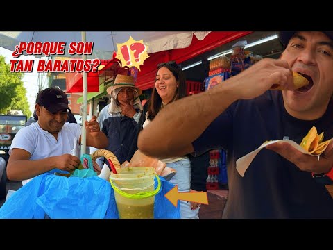 🔴TACOS de CANASTA callejeros EN cdmx-Porque son tan baratos?🔴