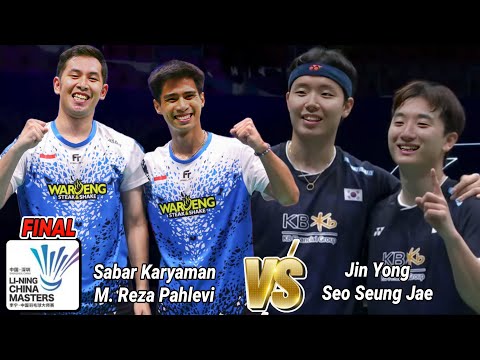 Sabar Karyaman/Moh. Reza Pahlevi vs Jin Yong/Seo Seung Jae || Final China Masters 2024