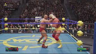 WWE 2K24: WCW DLC PACK Match 2 Hulk Hogan VS The Iron Sheik