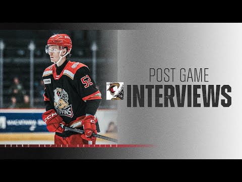 3-12-25 | Post Game Interviews | Hartford Wolf Pack