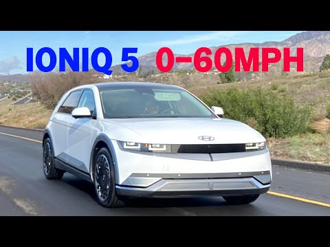 Hyundai 2022 Ioniq 5 EV 0-60mph Test Drive