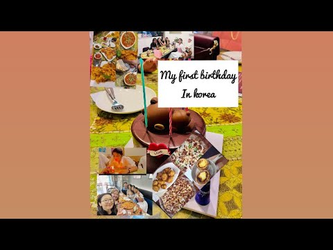 my first birthday in Korea #birthdaycelebration #birthdayvlog #studentlife #internationalstudents