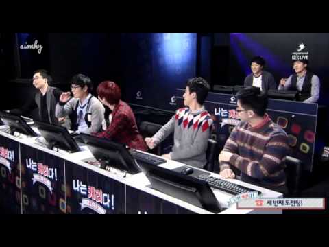 131127 Kim Heechul Opening 3rd round of LOL