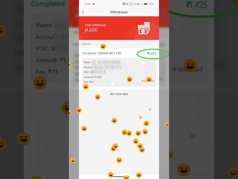 My ₹1500 Earning Money Making app 🤑 Live Payment Proof | Online Money Making app #onlinemoneymaking