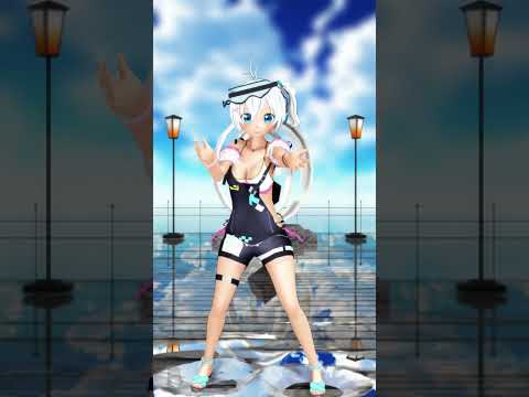 【MMD】ハオ【電脳少女シロ】　#shorts