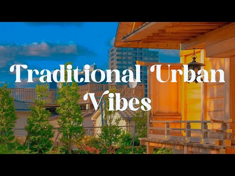 Traditional Urban Vibes 🏮 Japanese Lofi Mix for Relaxation and Focus