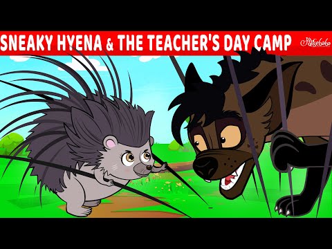 Sneaky Hyena and the Teachers' Day Camp | پریوں کی کہانیاں | سوتے وقت کی کہانیاں | Urdu Fairy Tales