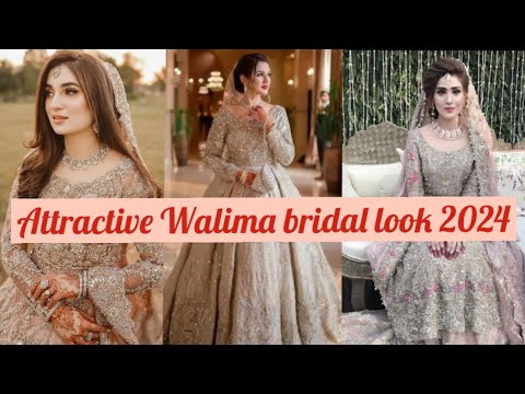 Most attractive Bridal walima Look 2024 | Bridal & Groom Walima dressing ideas |@Fairyfashions109