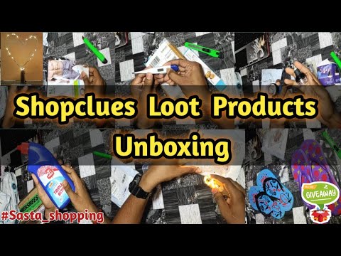 (Part-07) ShopClues Loot Products Unboxing || Best Online Sasta Shopping || Trending Deals ||