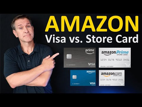 Amazon Visa vs. Amazon Store Card (Amazon Prime Rewards Visa vs. Amazon Prime Store Credit Card)