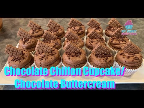 Chocolate Cupcake with Chocolate Buttercream - mysweetambitions