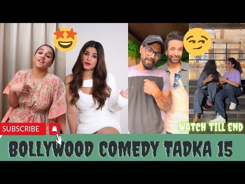 Bollywood comedy Tadka 15| Chetna pande , Vidya Balan, Remo D'Souza, Akshara Singh😜🤣|