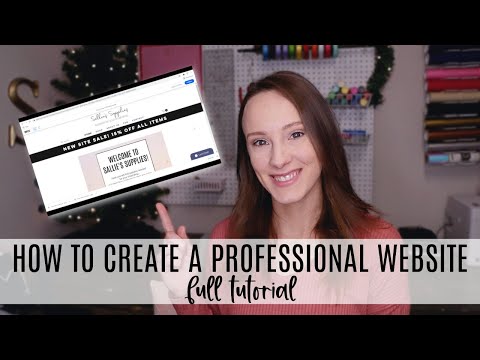 How to Create a Professional Website | Full Tutorial