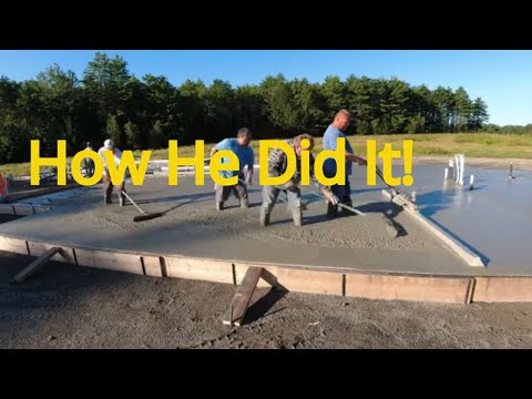 You Won't Believe How This Homeowner Saved 10K on His Concrete Slab!