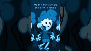 Me fr if they play live and Learn in sonic 3 #animated #meme #funnyanimation