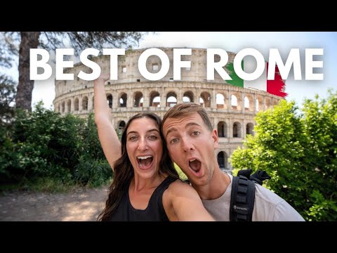 DIY Walking Tour of Rome's MAIN ATTRACTIONS 🇮🇹 (Alone in the Colosseum!)