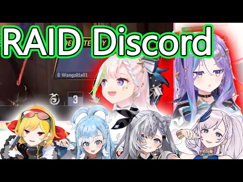 Doing Iofi and Moona's Discord Raid Together with (Kaela, Kobo, Zeta, Reine)