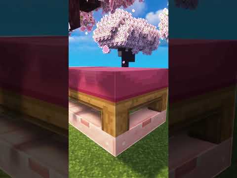 Minecraft Cherry Hammock 🌸 #shorts