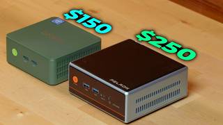 $150 vs $250 Mini PC Comparison | GMKtec G3 N100 8GB Mini PC | PELADN WO4 R5 5500U 16GB Mini PC